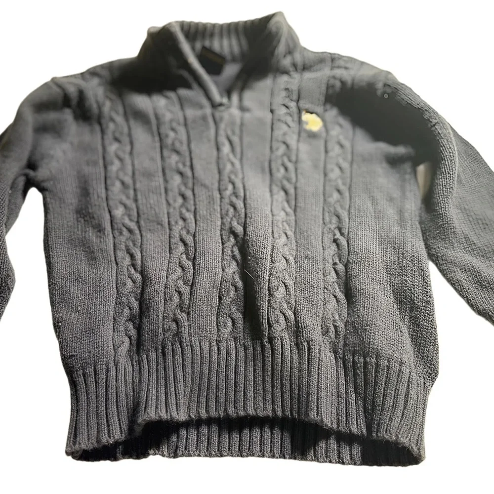 Ralph Lauren‎ Gingham Shirt & US Polo Assn Cable Knit Sweater Bundle Boys 24M